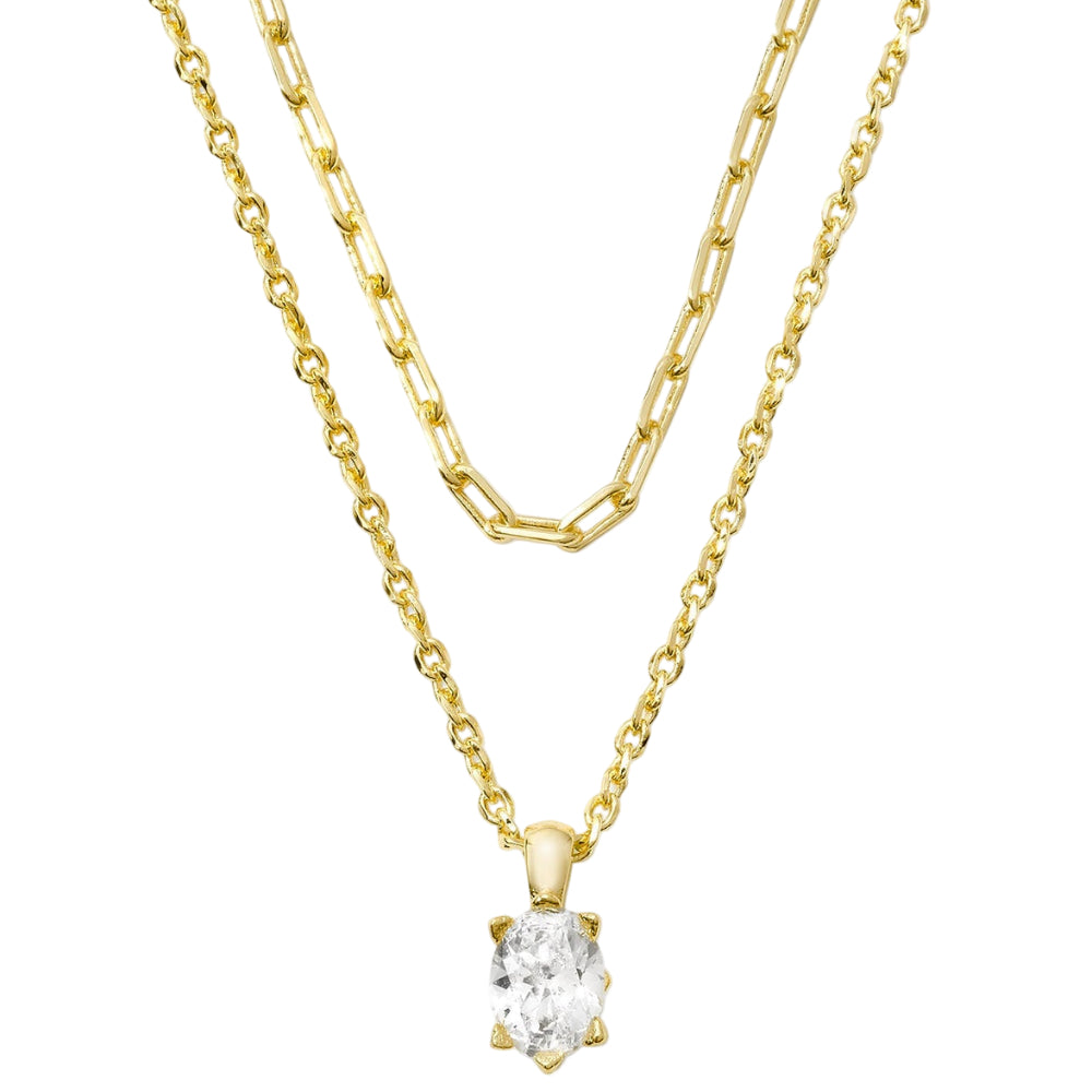 Kendra Scott Cailin Gold Multi-Strand Necklace