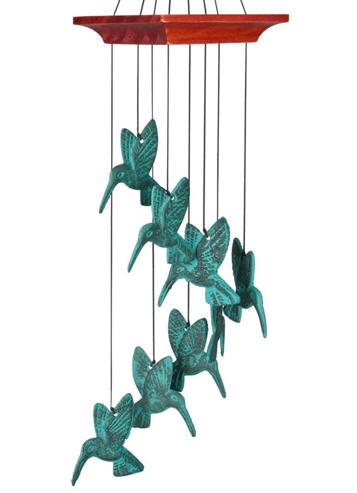 Woodstock Hummingbird Habitat Windchime - 18"