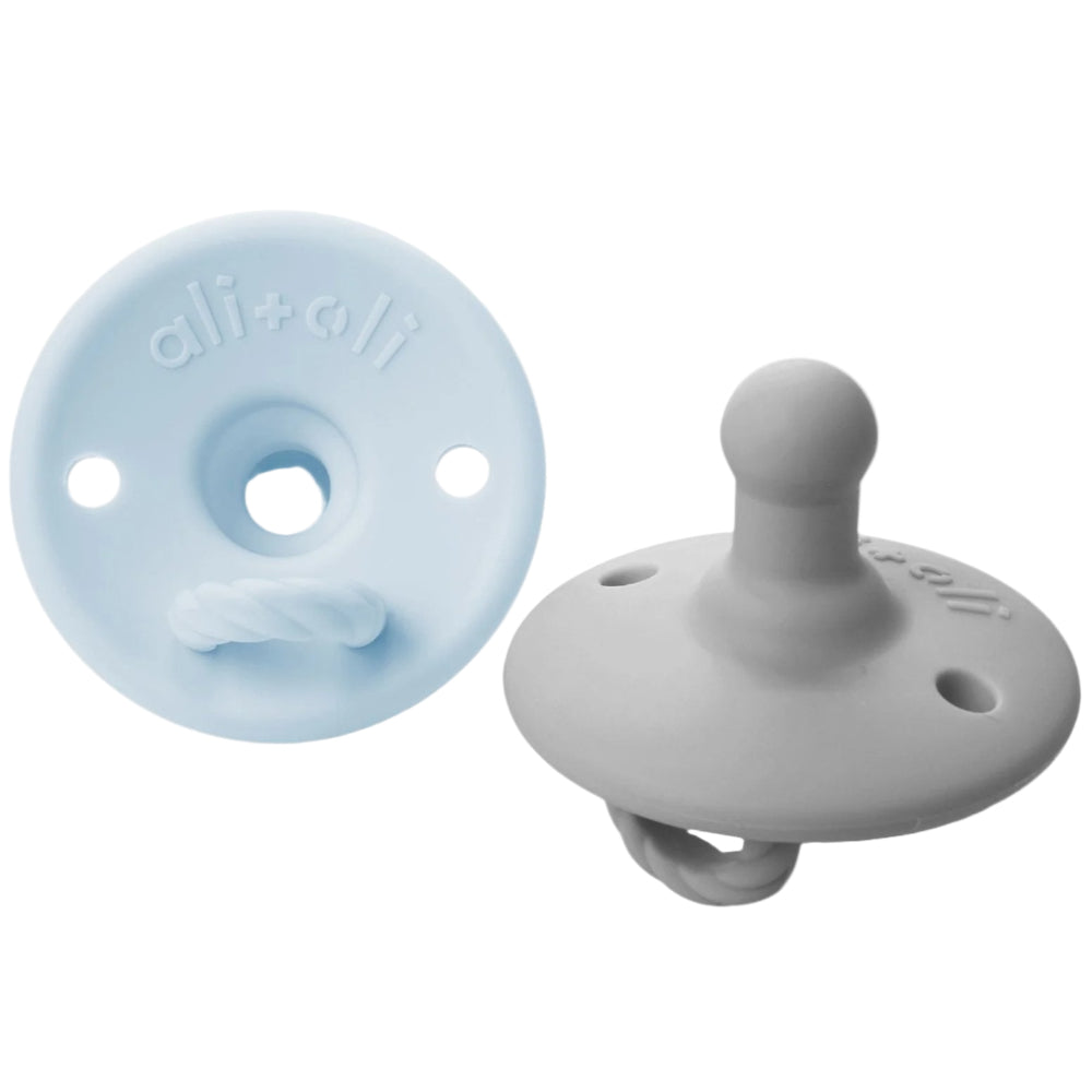 Ali + Oli Silicone Baby Pacifiers - 2 pc.