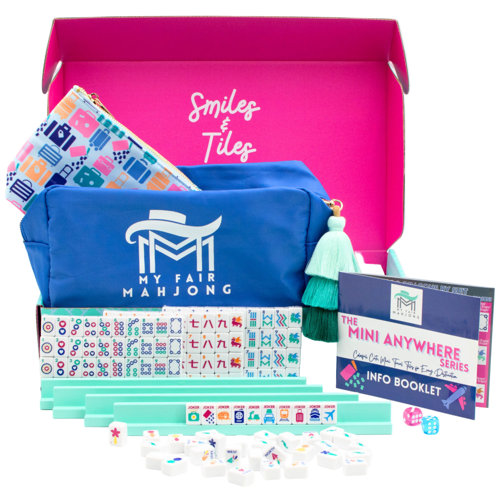 My Fair Mahjong Miniature Game Tile Set & Storage Bag