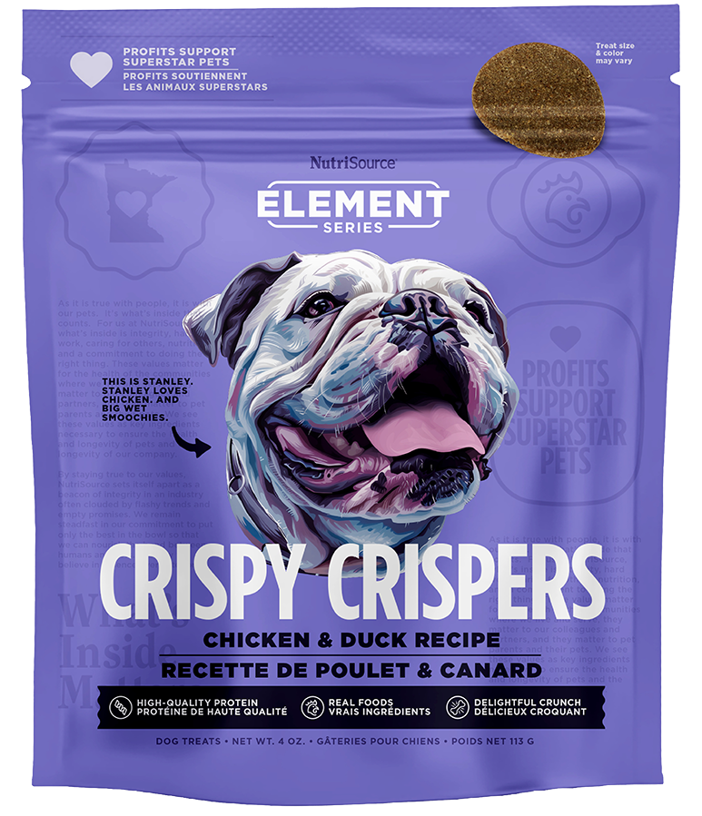 NutriSource Crispy Crispers Dog Treats - 4 oz.