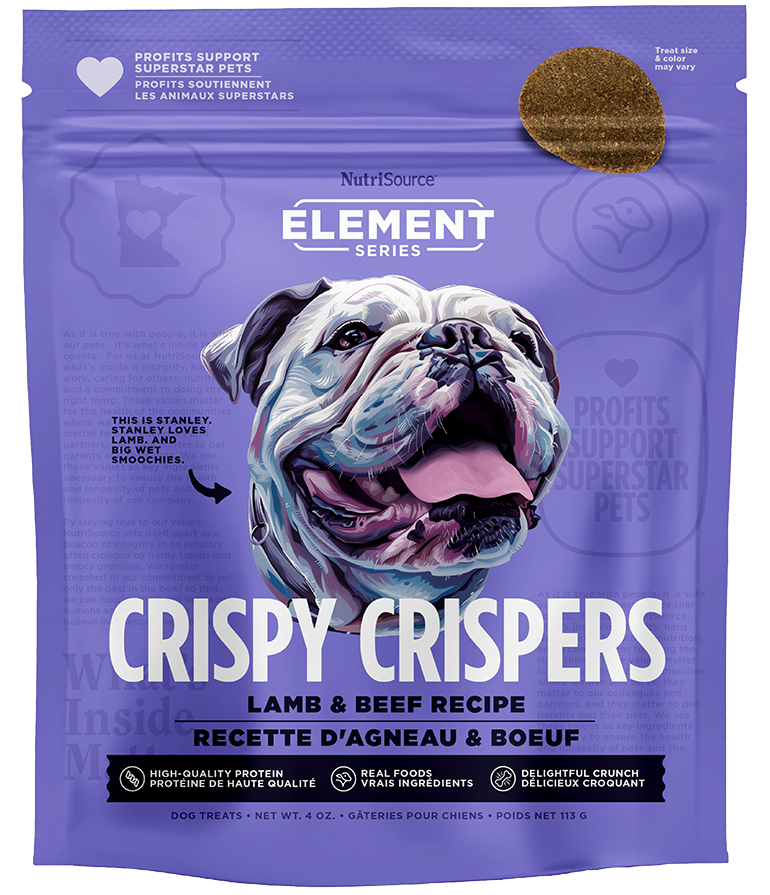 NutriSource Crispy Crispers Dog Treats - 4 oz.