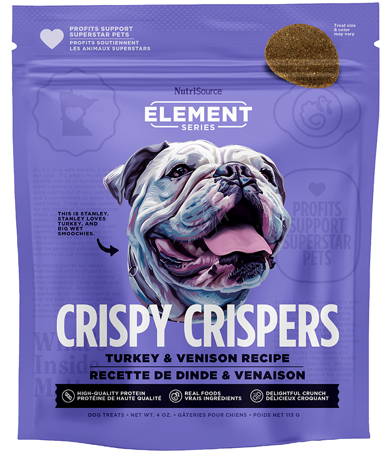 NutriSource Crispy Crispers Dog Treats - 4 oz.