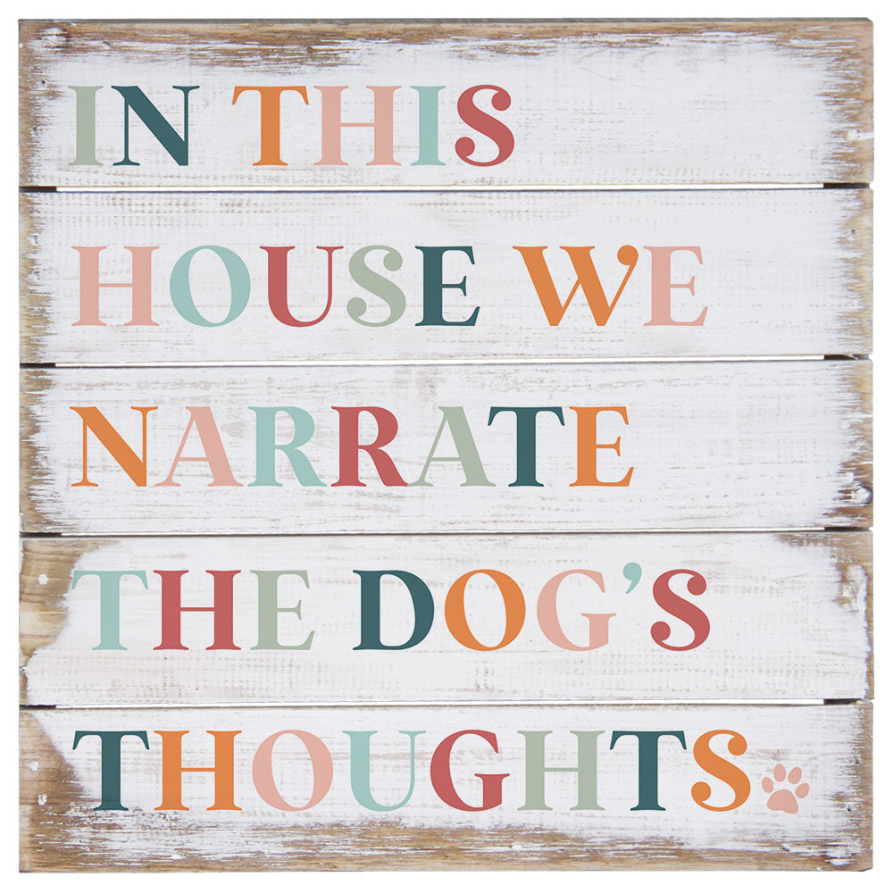 Sincere Surroundings Humorous Pinewood Signs (Small)