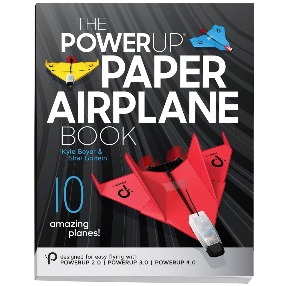 "The PowerUp Paper Airplane Book" by Kyle Boyer & Shai Goitein