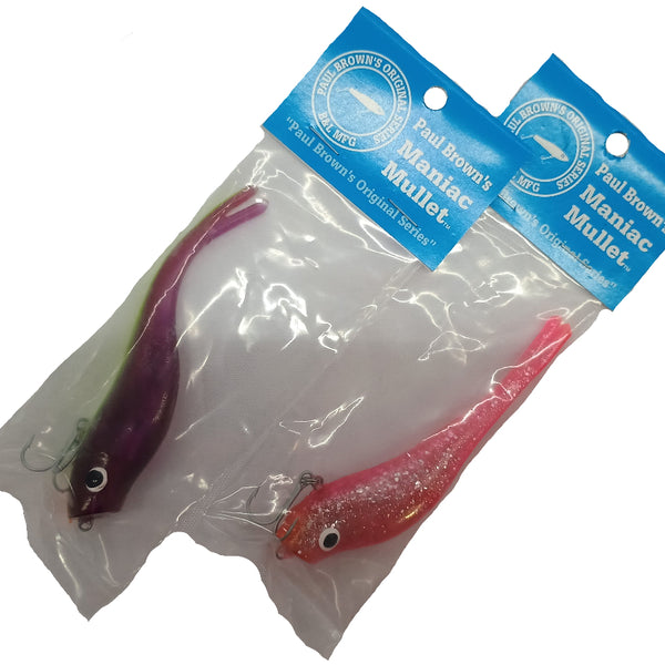 Paul Brown's Maniac Mullet Soft Lures - 4.5