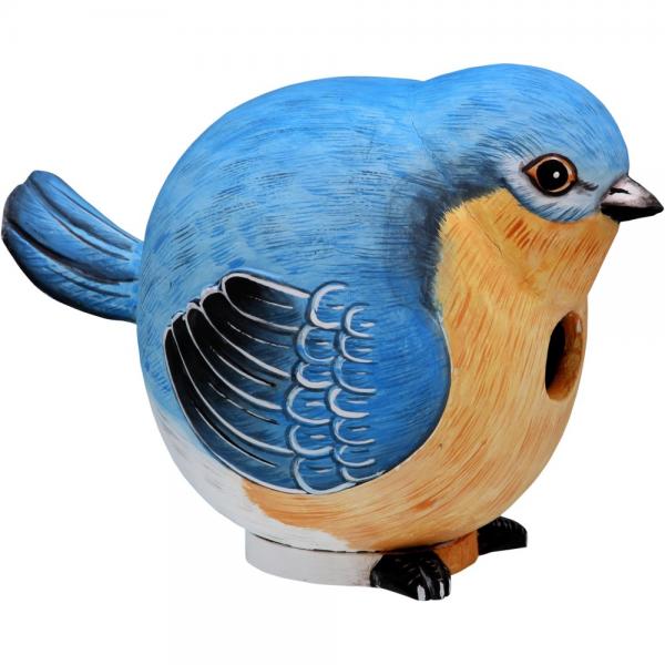 Songbird Handcarved Wooden Gord-O Birdhouses