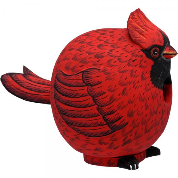 Songbird Handcarved Wooden Gord-O Birdhouses