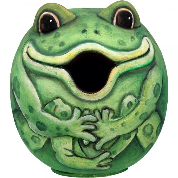 Songbird Handcarved Wooden Gord-O Birdhouses