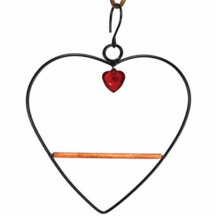 Songbird "Tweet Heart" Hummingbird Perch/Swing