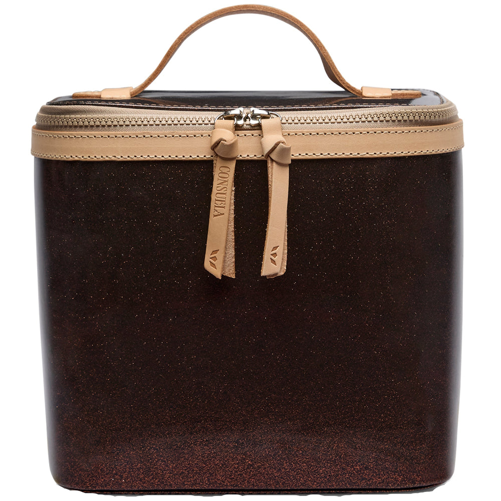 Consuela Train Case Cosmetic Bag (Slim)