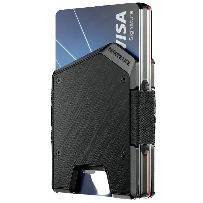 GrooveLife Stealth Ultra-Slim Aluminum Wallet
