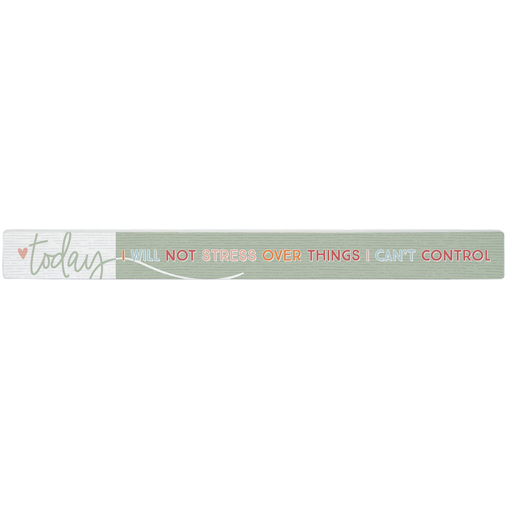 Sincere Surroundings Humorous Pinewood Signs (Stripe) - 1.5" x 16"