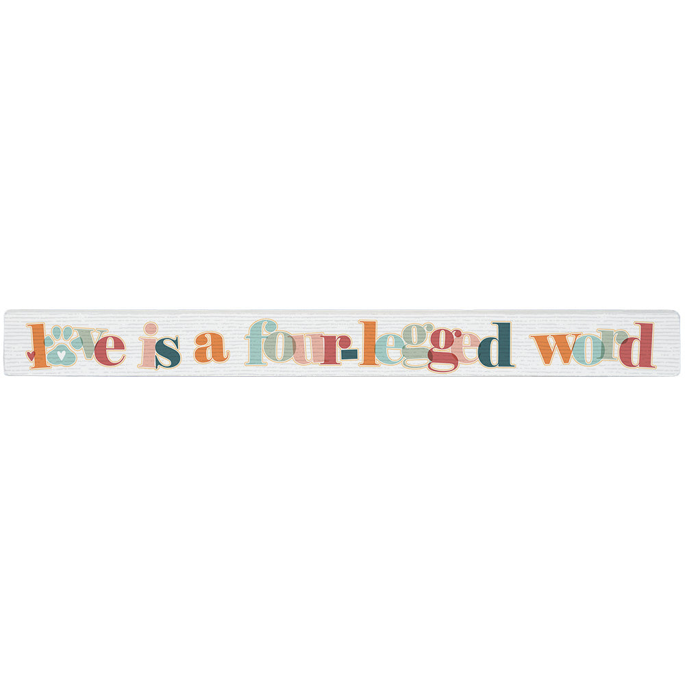 Sincere Surroundings Humorous Pinewood Signs (Stripe) - 1.5" x 16"
