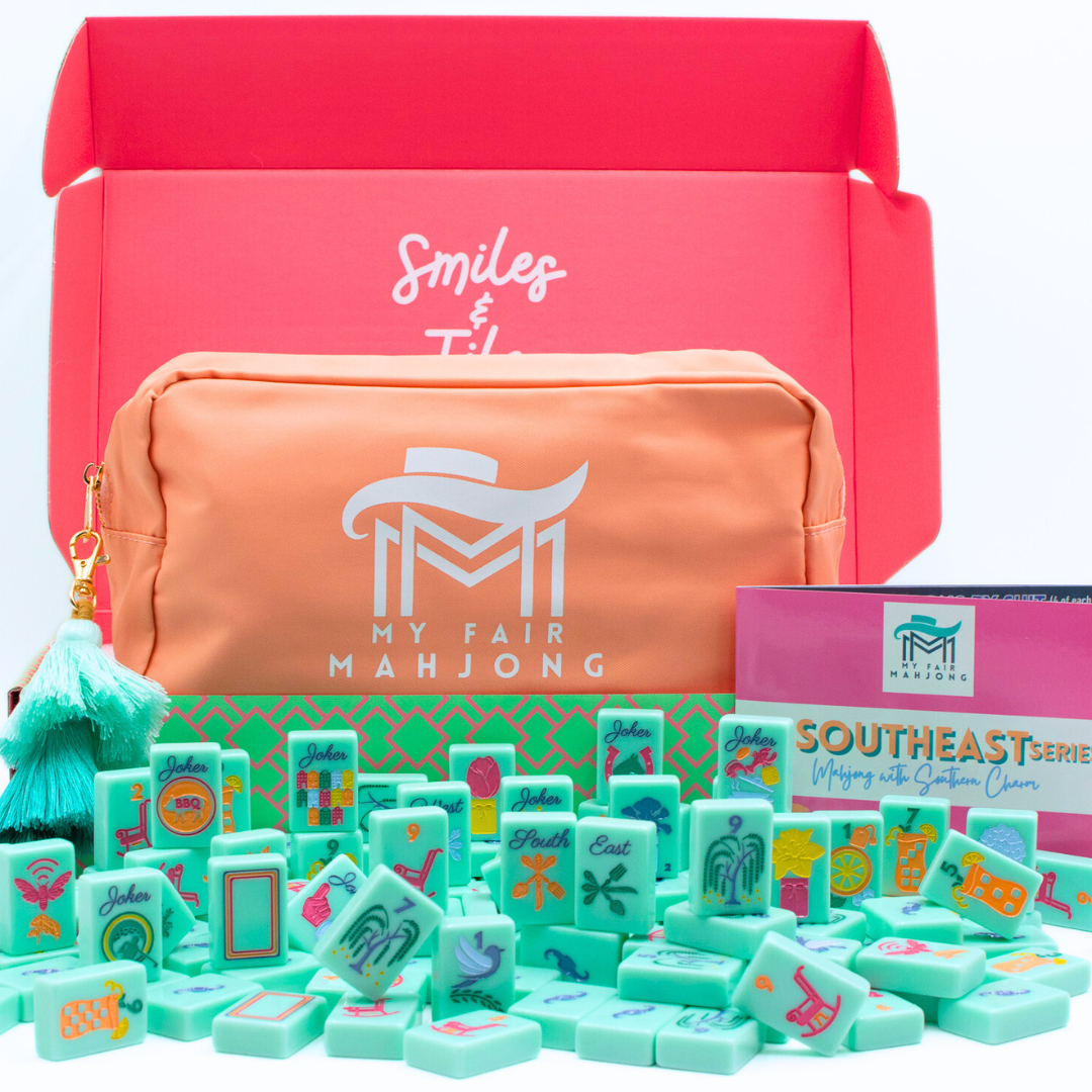 My Fair Mahjong Game Tile Set & Storage Bag