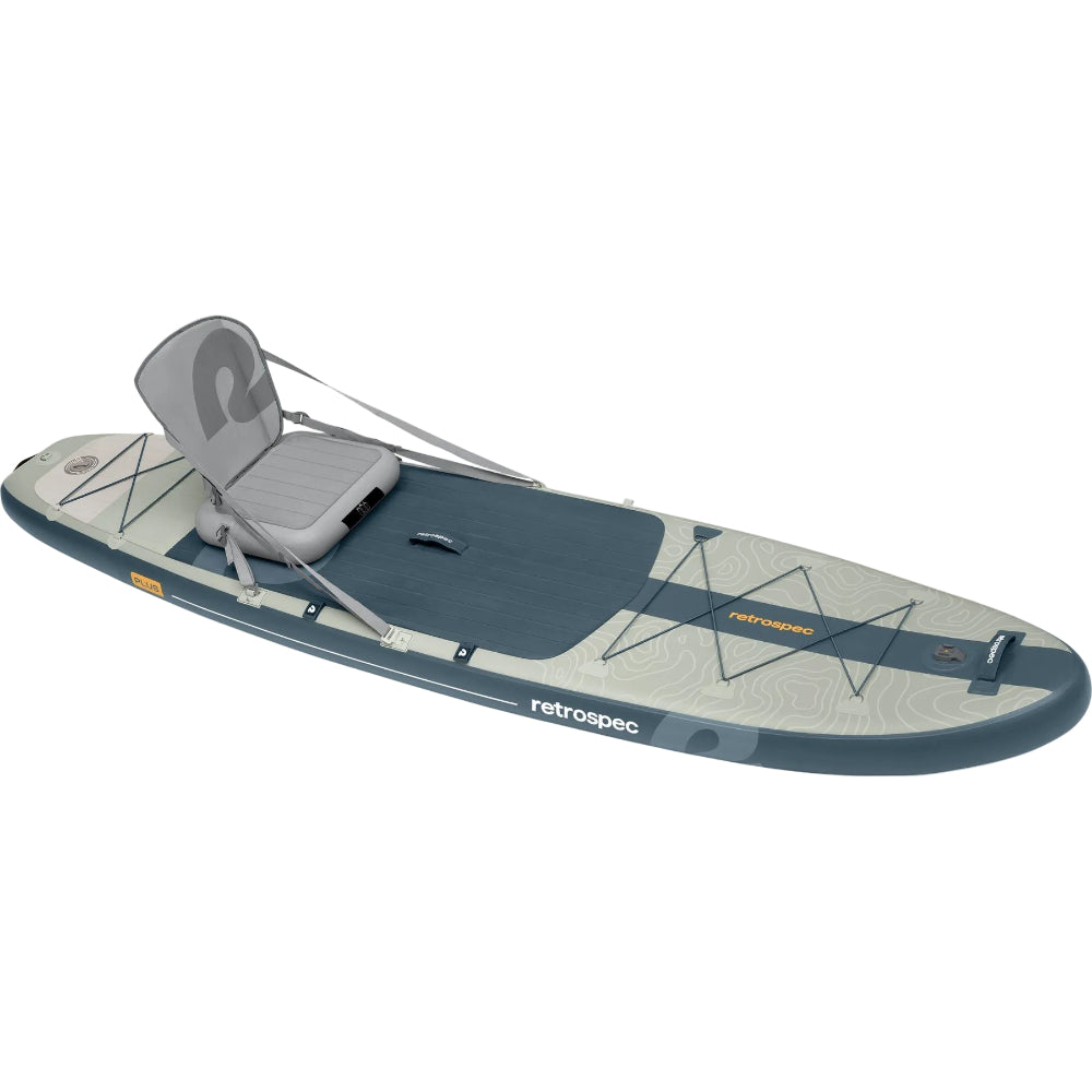 Retrospec Weekender PLUS 2 Inflatable Paddle Board Kit - 10.5'
