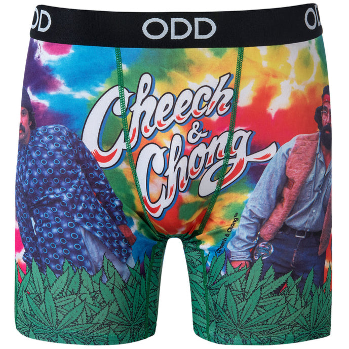 Odd Sox Men's Novelty Boxer Briefs (Movies Pop Culture) Cheech Chong Small