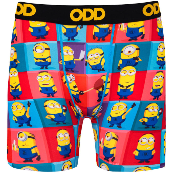 Odd Sox Men's Novelty Boxer Briefs (Cartoons)