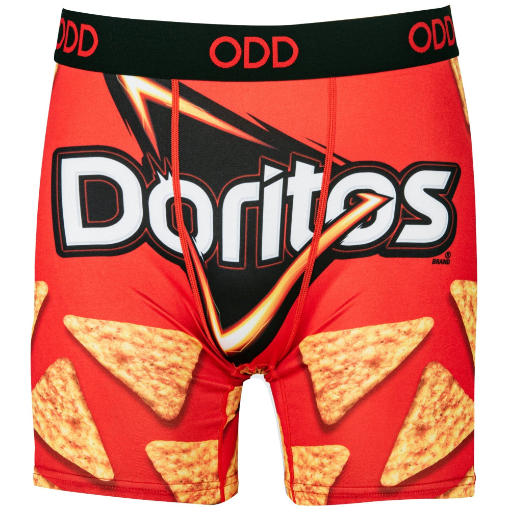 Odd Sox Men's Novelty Boxer Briefs (Chips & Crackers)