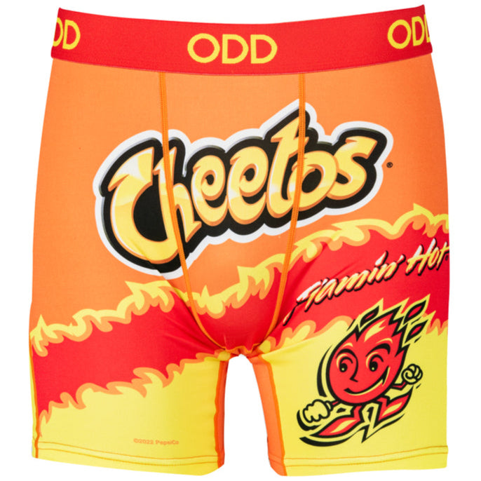 Odd Sox Men's Novelty Boxer Briefs (Chips & Crackers)