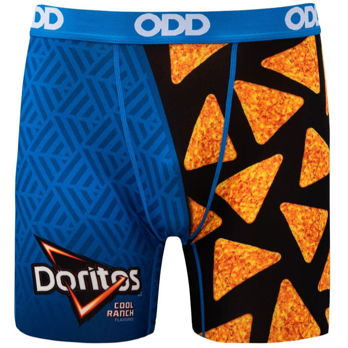 Odd Sox Men's Novelty Boxer Briefs (Chips & Crackers)