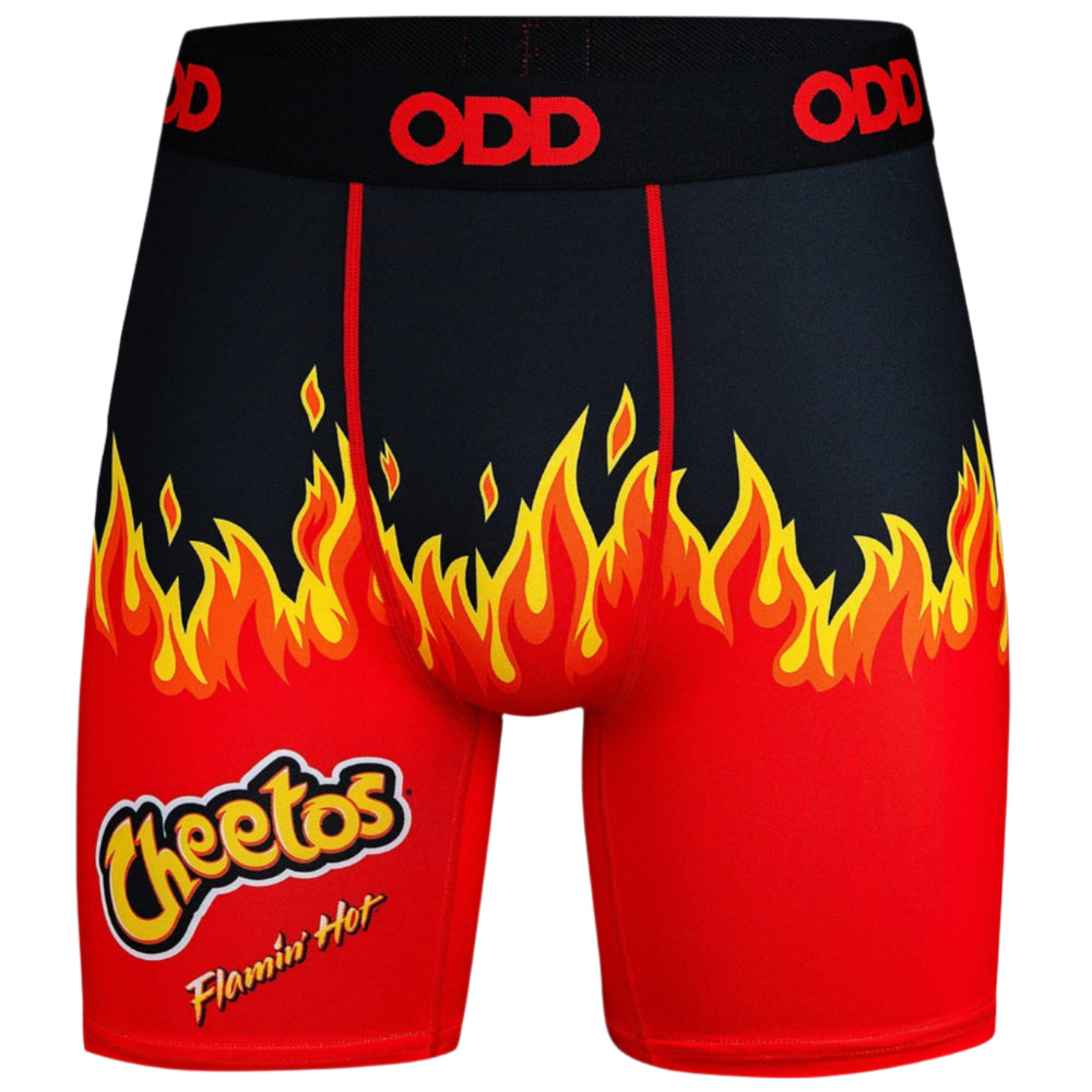 Odd Sox Men's Novelty Boxer Briefs (Chips & Crackers)