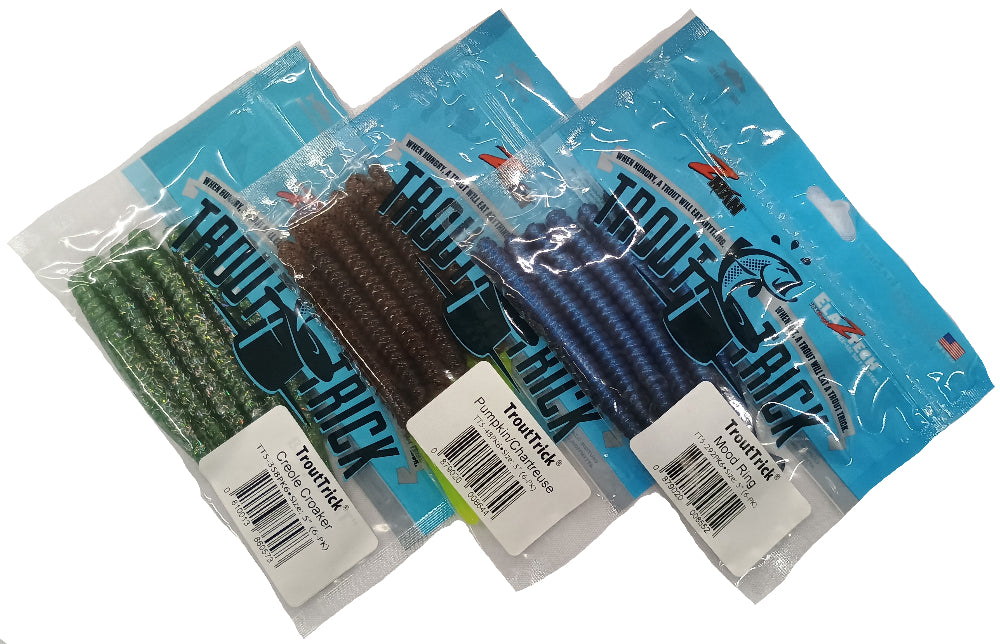 Z-Man ElaZtech 5" Trout Trick Soft Lures - 6 pc.