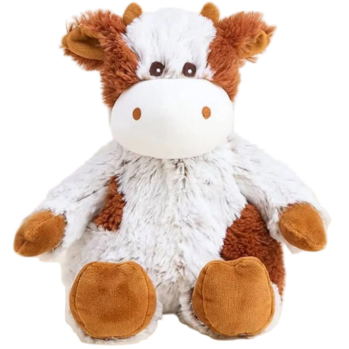 Warmies Plush Cinnamon Latte Cow