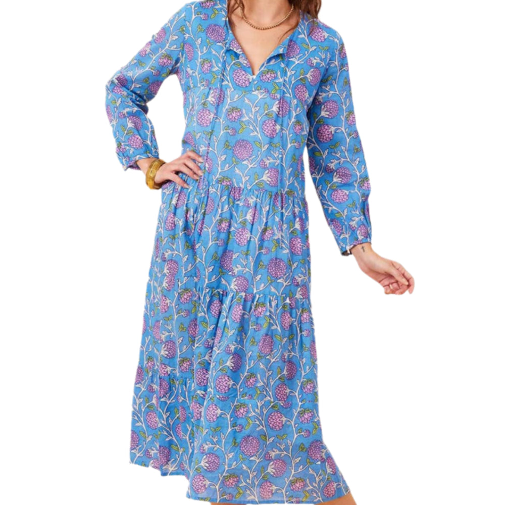 RockFlowerPaper Cotton Ainsley Long Tiered Dress