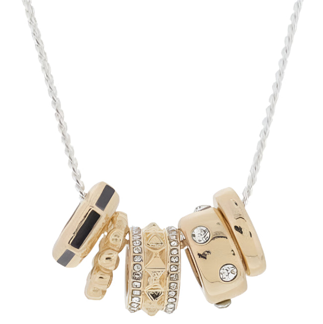 Jane Marie Ring Charm Cluster Necklaces