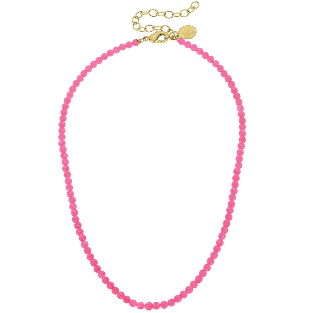 Susan Shaw Alys Gold Beaded Necklace
