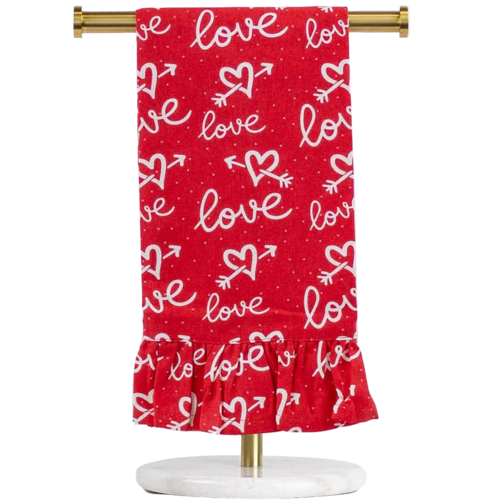 Royal Standard Ruffled Cotton Cupid Hand Towel - 20" x 28"