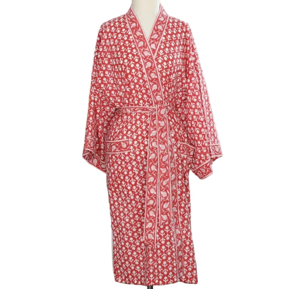 Pacific & Rose Cotton Voile Kimono Robes