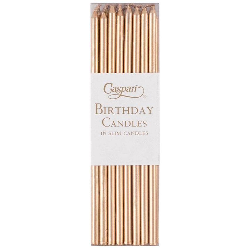 Caspari Slim Birthday Candles - 16 pc.