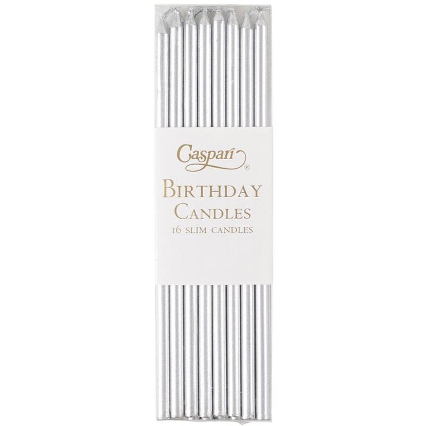 Caspari Slim Birthday Candles - 16 pc.