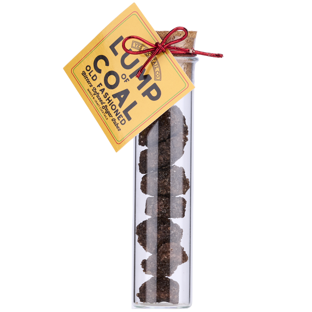 Yes Cocktail Co. "Lump of Coal" Old Fashioned Bitters-Infused Sugar Lumps - 8 pc.