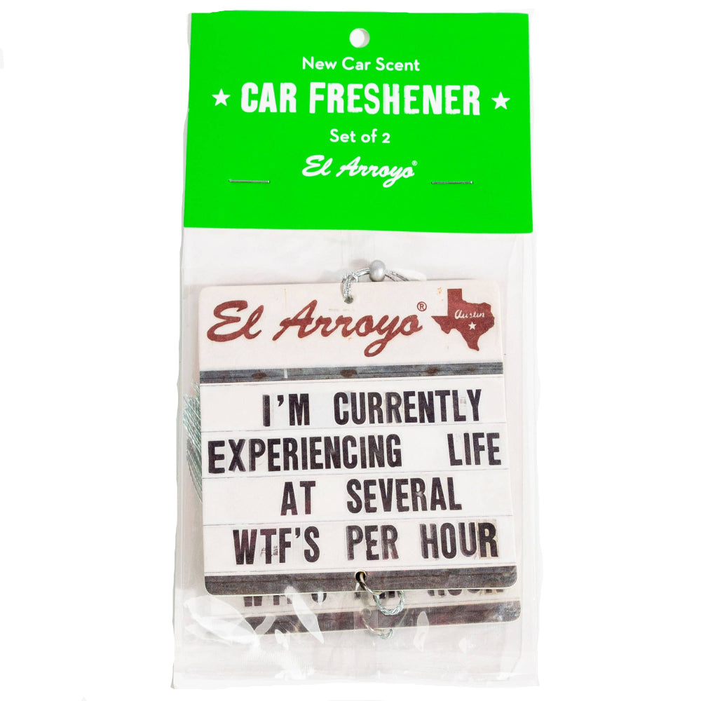 El Arroyo "New Car" Scented Air Fresheners - 2 pc.