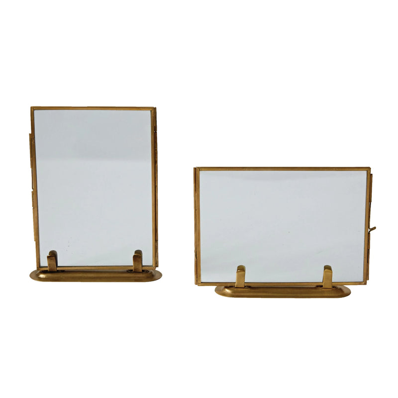 Brass and Glass Photo Frame - 5" x 7"