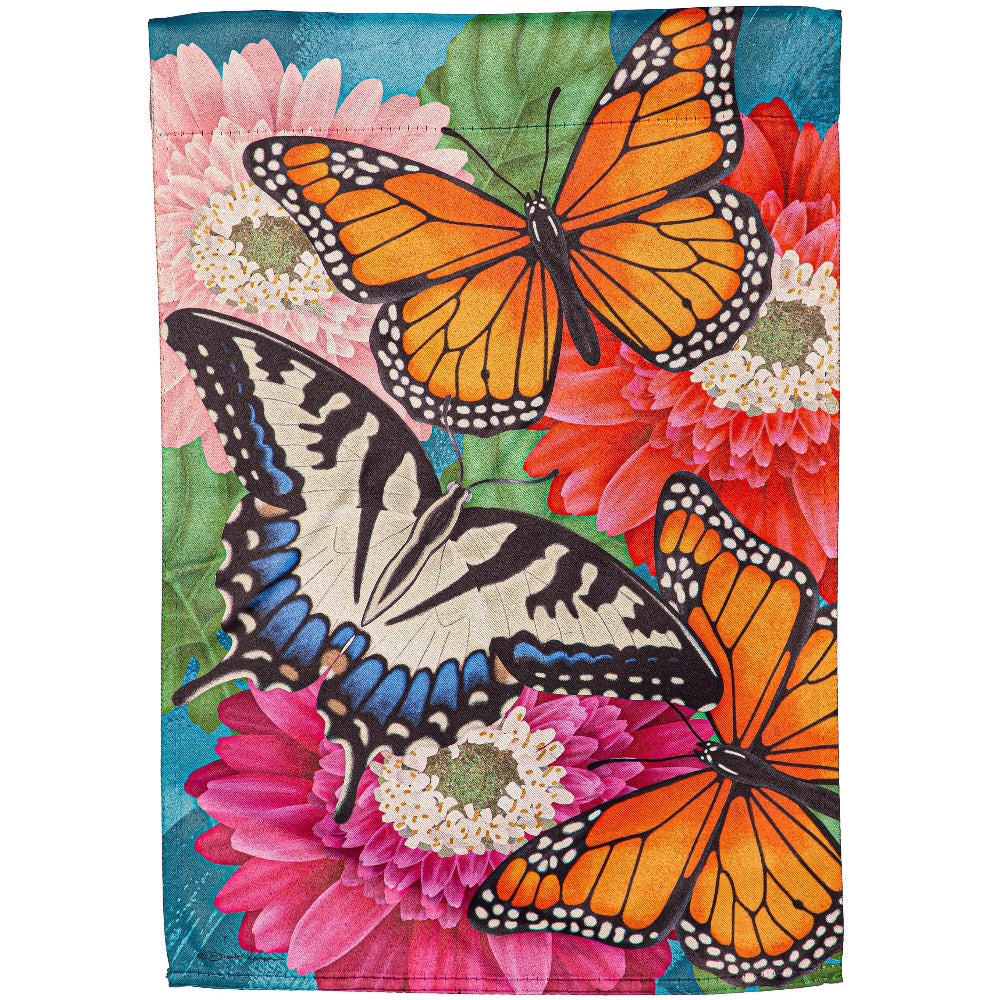 Evergreen Nature & Bird Themed Garden Flags - 12.5" x 18"