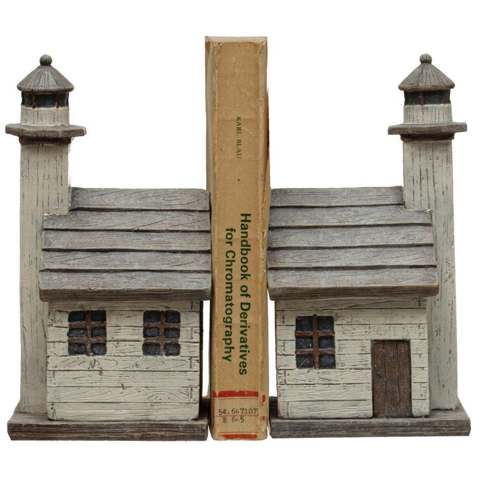 Resin Lighthouse Bookends - 2 pc.