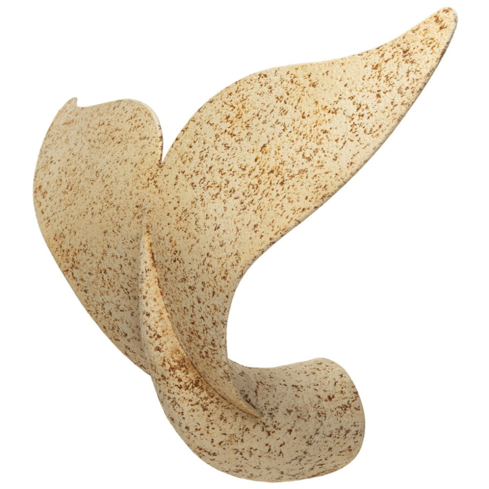 Distressed Metal Whale Fluke Wall Décor - 14.75" x 24.25"