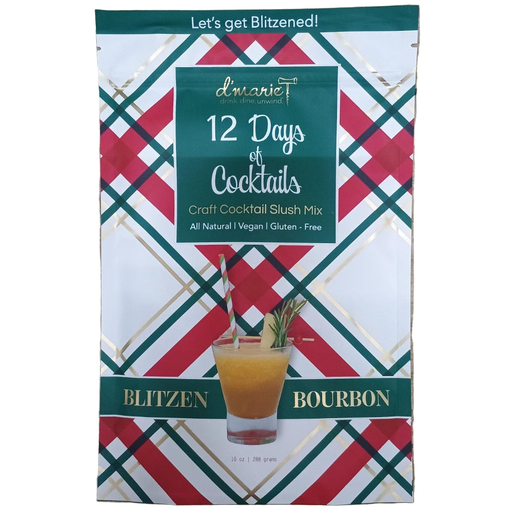 D'Marie Frozen Cocktail Mixes (Holiday) - 10 oz.