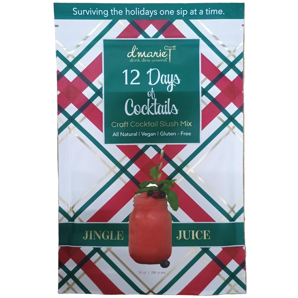D'Marie Frozen Cocktail Mixes (Holiday) - 10 oz.