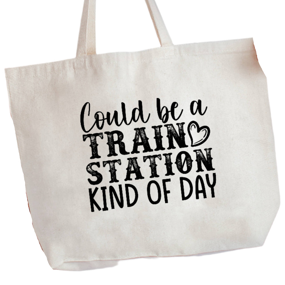 Love You A Latte Cotton Tote Bags - 15" x 16"