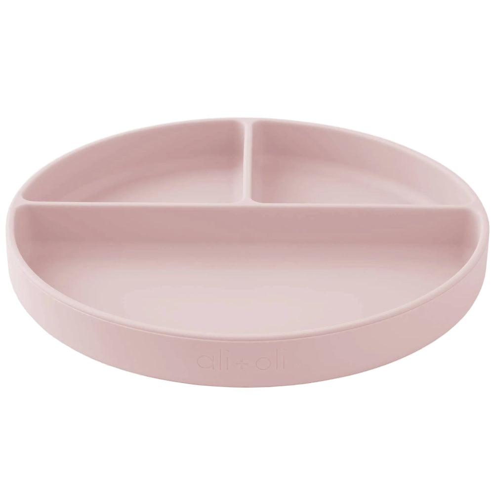 Ali + Oli Silicone Divided Baby Feeding Plate - 7"