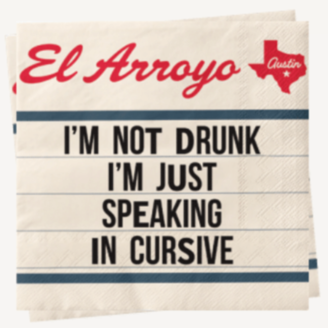 El Arroyo Paper Cocktail Napkins - 20 pc.