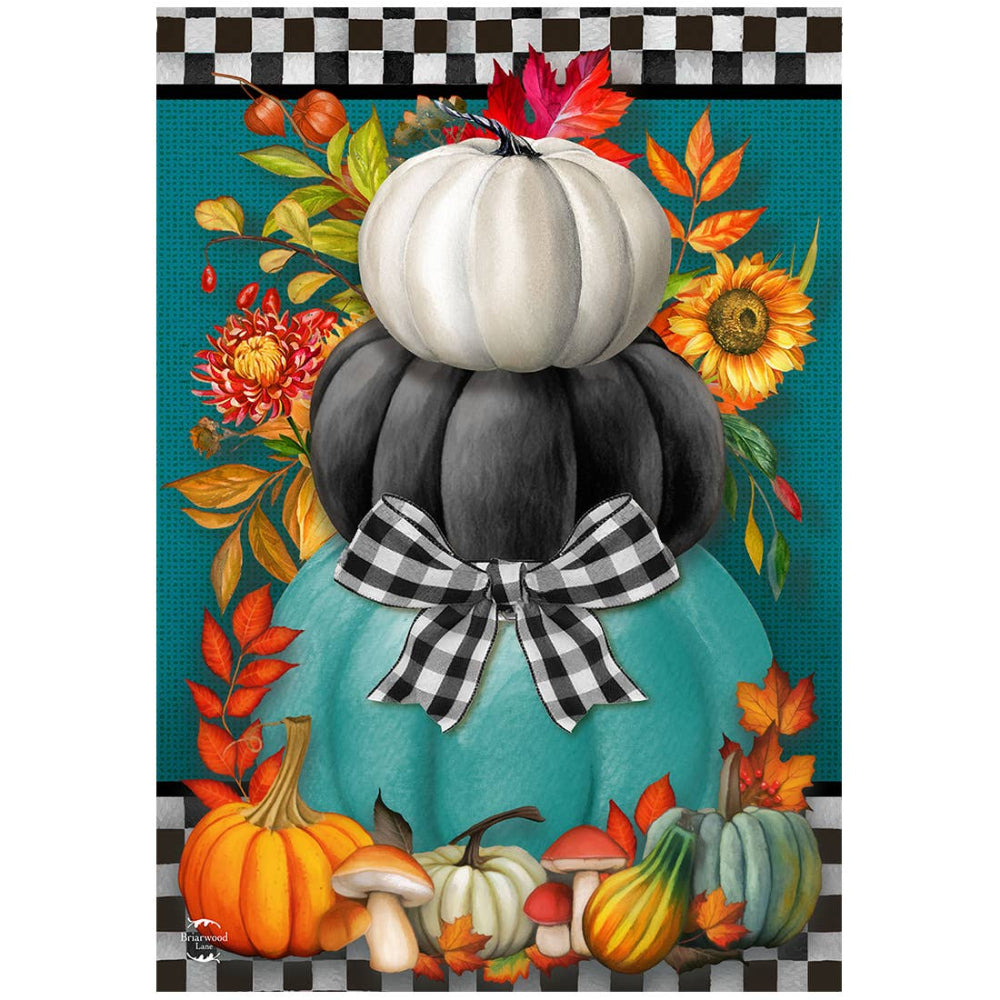 Briarwood Colorful Pumpkins Garden Flag - 12.5" x 18"