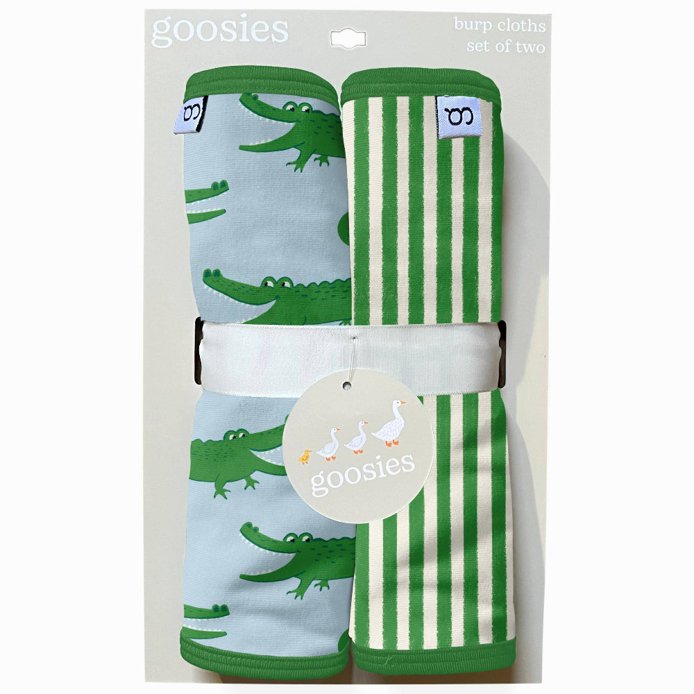 Goosies Extra Soft Poly-Cotton Baby Burp Cloths - 2 pc.