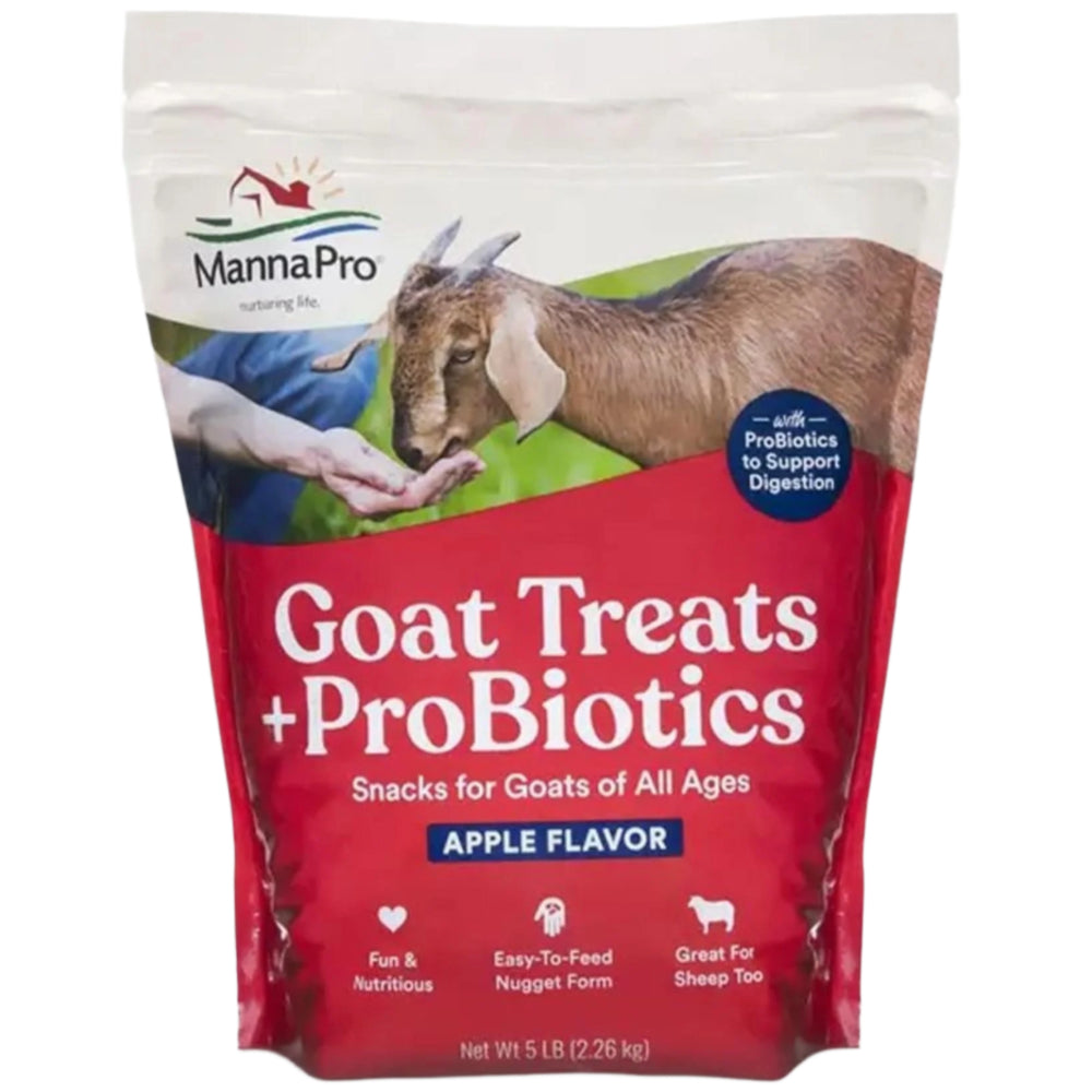 Manna Pro Apple Goat Treats w/ Probiotics - 5 lb.