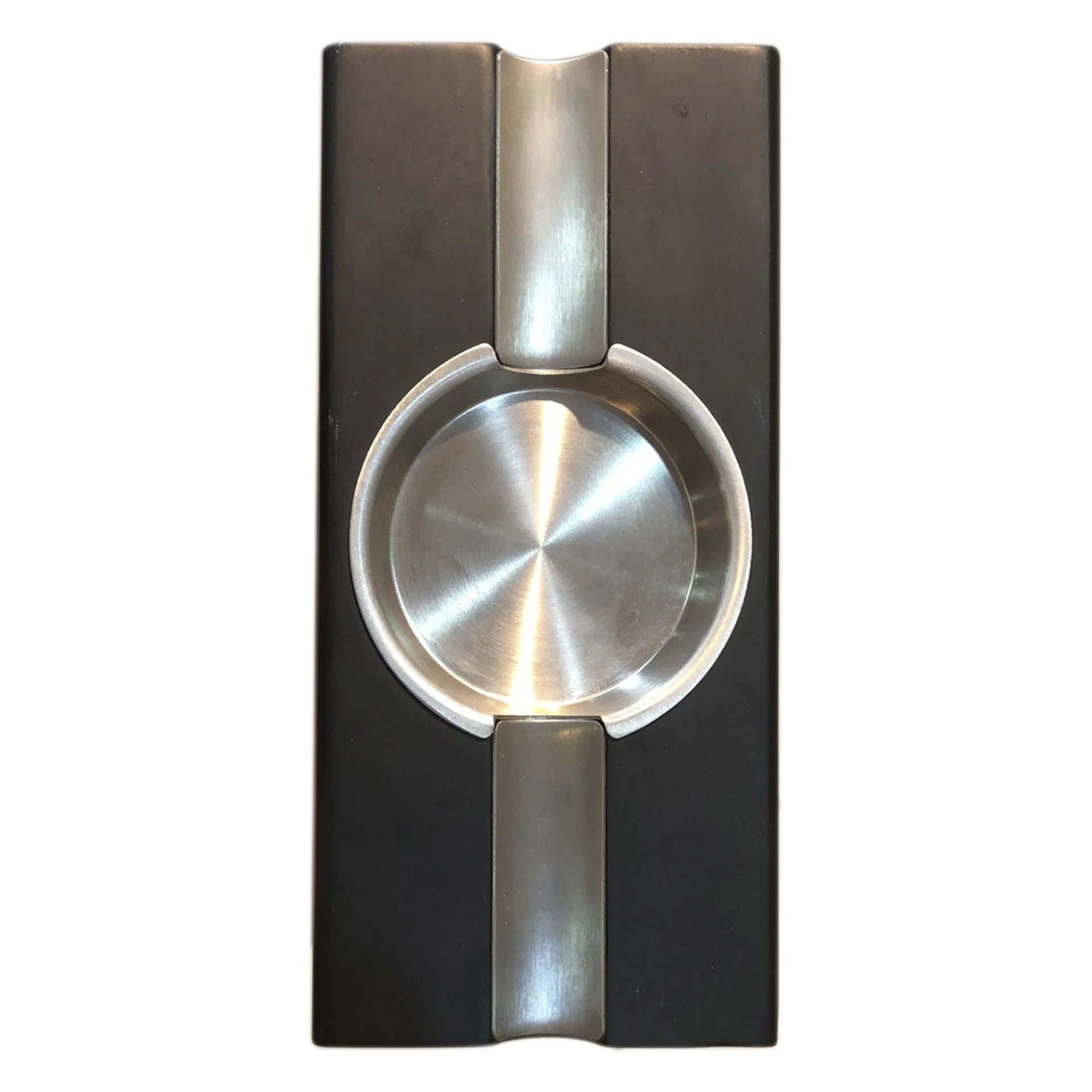 Parmida Wood & Stainless Steel 2-Cigar Ashtray